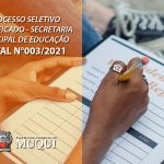 PROCESSO SELETIVO SIMPLIFICADO - SECRETARIA MUNICIPAL DE EDUCAÇÃO