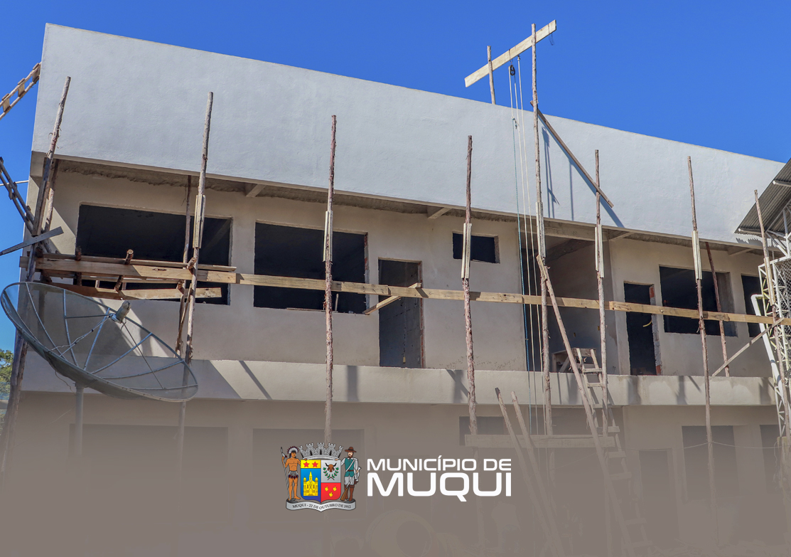 OBRA DE AMPLIAÇÃO DA ESCOLA MUNICIPAL “FREI PEDRO DOMINGO IZCARA” COM RECURSO DO FUNPAES.